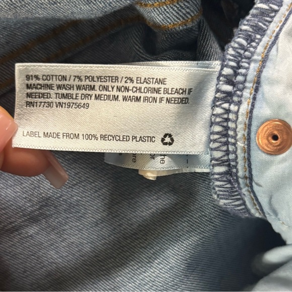 Universal Thread Blue Skinny Jeans Distressed - Picture 5 of 5